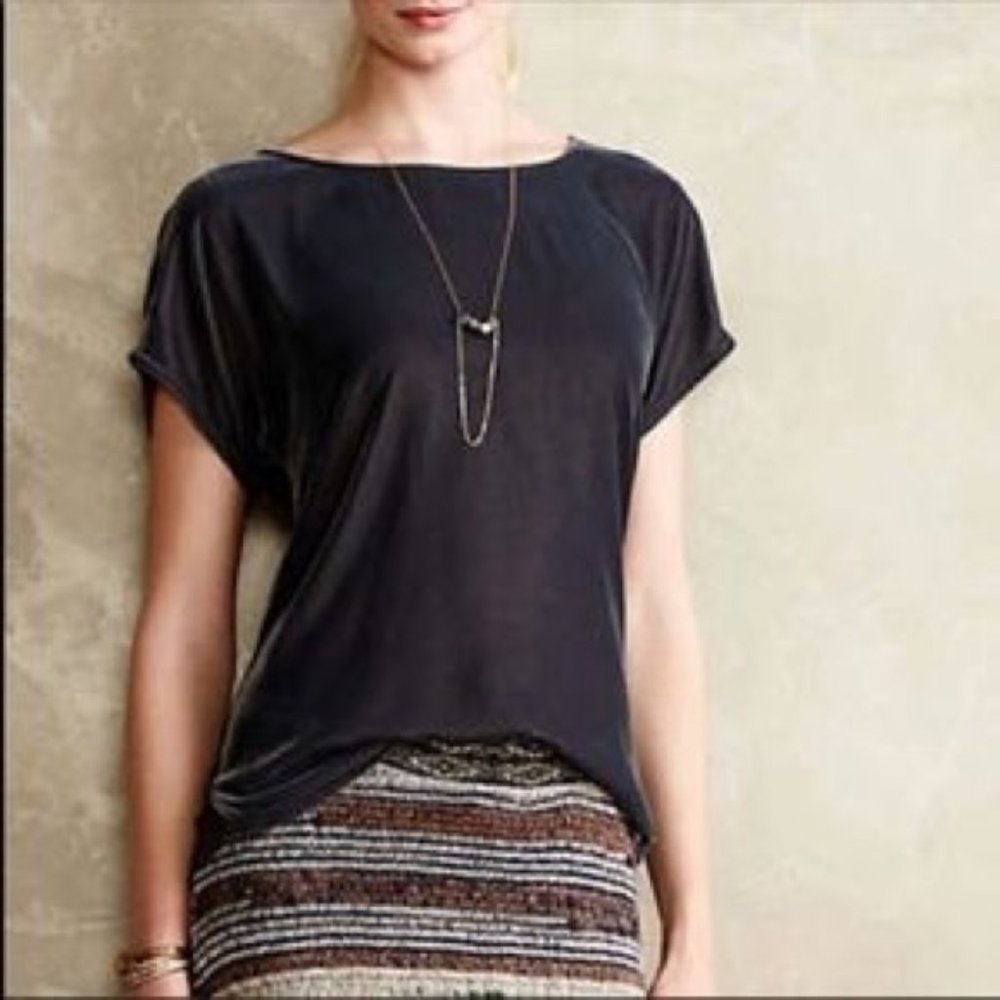 Anthropologie Dolan Gray Cupro Shirt Small